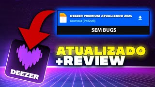 DEEZER PREMIUM  ATUALIZADO 2024 análise  review [upl. by Odirfliw]