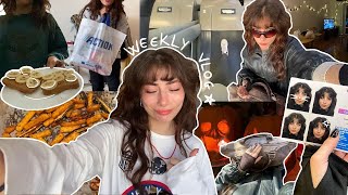 Weekly Vlog  7am Roma valigia minimal Action haul halloween what’s in my bag [upl. by Dorina678]