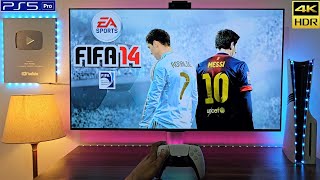 FIFA 14 on PS5 PRO 😍 [upl. by Saltzman]