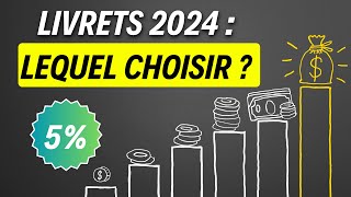 QUEL LIVRET CHOISIR EN 2024  5 DE RENDEMENT [upl. by Etnaled]