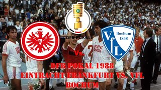 DFB Pokal 1988  Eintracht Frankfurt vs VfL Bochum  2nd Half [upl. by Warring622]