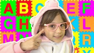 ABC Song  Katrin Pretend Play Learning Alphabet amp Nursery Rhyme Song [upl. by Anselme]