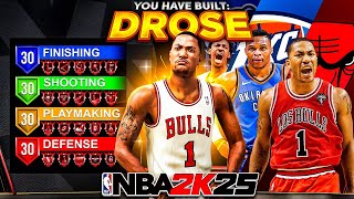 This MVP DERRICK ROSE Build is UNSTOPPABLE on NBA 2K25 [upl. by Irac]