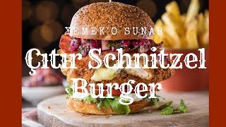 Özel Sosu ile Çıtır Şinitzel Burger [upl. by Tedd]