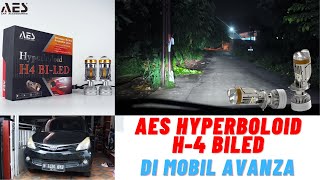 Pasang Mini Projector BiLED AES Hyperboloid H4 Ultimate Di Mobil Avanza Xenia  Tutorial Lengkap [upl. by Laddy]