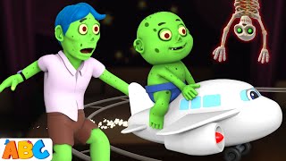 🧟Seven Zombies in Bed amp Baby Zombie Flying High 😱✈️  Spooky Adventures  All Babies Channel [upl. by Kanya]