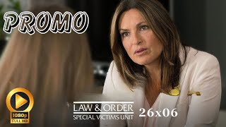 Law and Order SVU 26x06 Promo Titled quotRorschachquot HD [upl. by Xanthe]