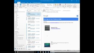 How to archive emails on Outlook 2013 and 2016 [upl. by Dionis]