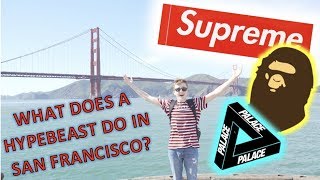 WHAT DOES A HYPEBEAST DO IN SAN FRANCISCO GOLDEN GATE BRIDGE [upl. by Bathelda]