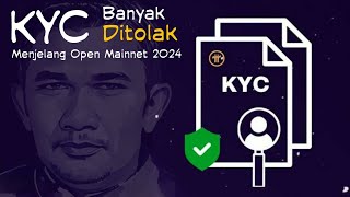 Pi Network ll Menjelang Open Mainnet KYC Pioner banyak di tolak pinetwork [upl. by Elenore]