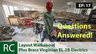 EP 17 Where do the trains go A walkaround to show you Plus brass EL2B Virginian Electrics [upl. by Abigail416]