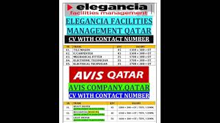 ELEGANCIA FACILITIESMANAGEMENT QATAR ki top ki company h [upl. by Rhynd]