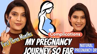 My Pregnancy Journey So Far  First Trimester  Complications Natural Pregnancy or what [upl. by Alten964]