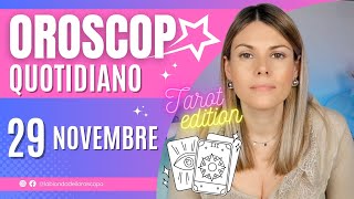 Oroscopo 29 Novembre [upl. by Arodoeht]