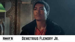 Demetrius ‘Lil Meech’ Flenory Jr On Playing His Father in 50 Cent’s BMF Series on Starz [upl. by Drahser]