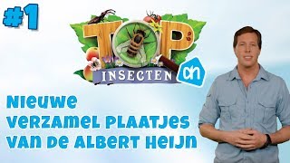 Nieuwe verzamelplaatjes van de Albert Heijn Top insecten met Freek Vonk [upl. by Wallie228]