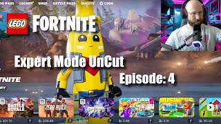 Lego Fortnite Expert Mode UnCut Episode 4 [upl. by Yasmin]