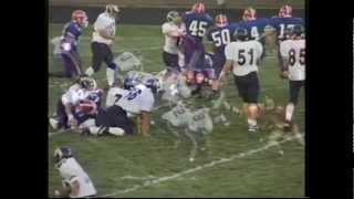 Mckeesport Tigers 1999 Football Highlights [upl. by Halfdan]