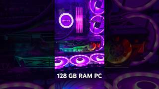 128 GB RAM Gaming PC 😱 gamingpc gamingsetup [upl. by Ahsiat645]