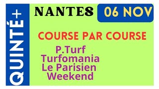 MERCREDI 06112024 COURSE PAR COURSE AVEC QUATRE JOURNAUX WEEKEND TURFOMANIA PTURF ET LE PARISIEN [upl. by Fein214]