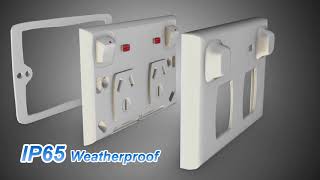 Transco IP65 Weatherproof Outlet [upl. by Maure]