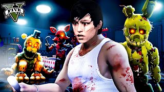 Freddy ရဲ့ Pizza ဆိုင်ထဲမှာ ငါးညအသက်ရှင်ခဲ့တယ်  Five Nights at Freddys in GTA V  SMART On Live [upl. by Wilda]