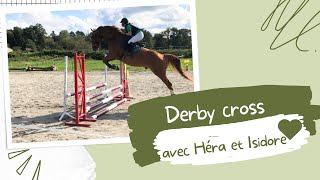 Derby cross au Haras de Valdor avec Héraclès et Isidore [upl. by Ellga641]