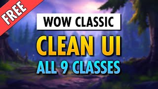 CLEANEST WoW Classic UI ★ WeakAuras  ElvUI SoD amp Hardcore [upl. by Odanref]