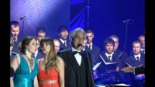 4K  Andrea Bocelli  Time to Say Goodbye LIVE  The Tall Ship Races Final Szczecin [upl. by Nnad]