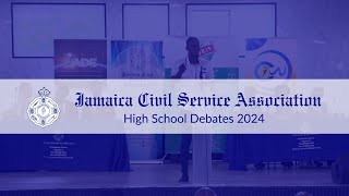 JCSA High Schools Debate Competition 2024 FINALS [upl. by Ardnassac]