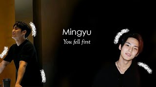 Mingyu imagine  You fell first 7 FINAL [upl. by Lupee]