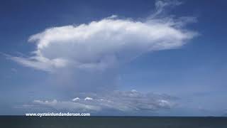 AnakKrakatau eruption 4th January 2019  Timelapse volcanic plume growth 4K footage [upl. by Anirod]