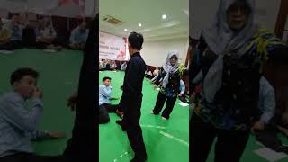 Counter Attack indirect leg tugging in Pencak Silat Match Category [upl. by Valery349]