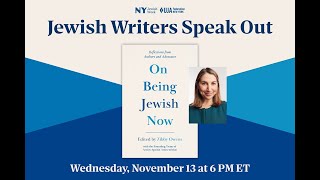 Jewish Writers Speak Out with Author Zibby Owens [upl. by Orna]