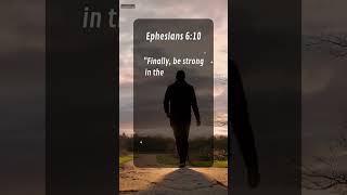 💪 Be Strong in the Lords Mighty Power  Ephesians 610 Faith Inspiration [upl. by Ahtiuqal]