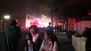 Dwight amp Telegraph Fire in Berkeley [upl. by Ethben663]