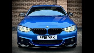 BMW 430d 2018 M Sport [upl. by Lerrud99]