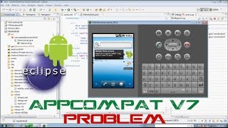 Solve Eclipse Android appcompat v7 Problem [upl. by Mulac114]