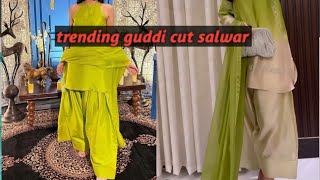 trending designer guddicut salwar and stitching [upl. by Bergmann]