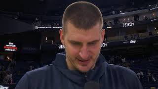 Nikola Jokic says his teammates didn’t get him anything on his birthday🤣 [upl. by Atsylak]