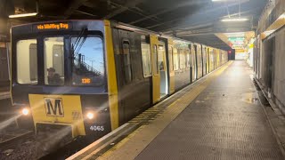 Tyne and Wear Metro  Metrocars 40654034 departs Heworth [upl. by Euseibbob]