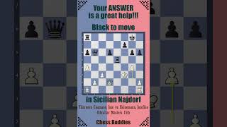 Find Variation in Sicilian Najdorf Vilarnovo C J vs Heinemann J  15th Gibraltar Masters 2017 [upl. by Jem436]