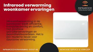 Infrarood Verwarming Woonkamer Ervaringen  Infrarood Verwarming Soest [upl. by Flannery]