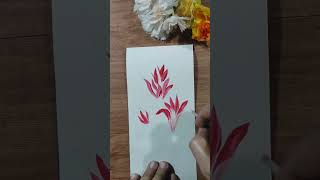 easy painting for beginner painting tutorial shorts youtubeshorts [upl. by Nnovahs]