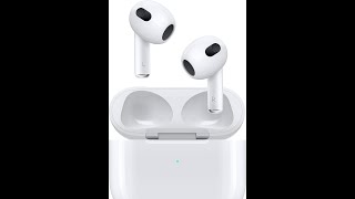 APPLE AIRPODS  Apple AirPods 3ª generación con Estuche de Carga Lightning 2021 [upl. by Wallache]