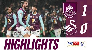 Late Drama As Clarets Take Three Points Against The Swans  HIGHLIGHTS  Burnley vs Swansea City [upl. by Gnous651]