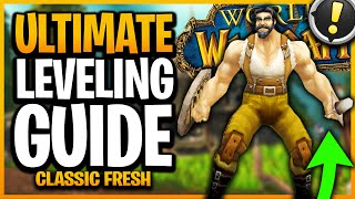 Classic WoW Fresh Leveling Guide 10 TIPS YOU NEED [upl. by Kihtrak]