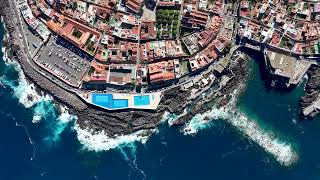 Tenerife Garachico Outlook airial view [upl. by Ross207]