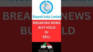 Rossell India Uptrend  Buy or Sell Upper circuit share shorts ytshorts [upl. by Dexter]