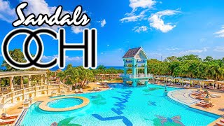 Sandals Ochi Full Tour LARGEST amp CHEAPEST Sandals Resort in Jamaica [upl. by Allcot]